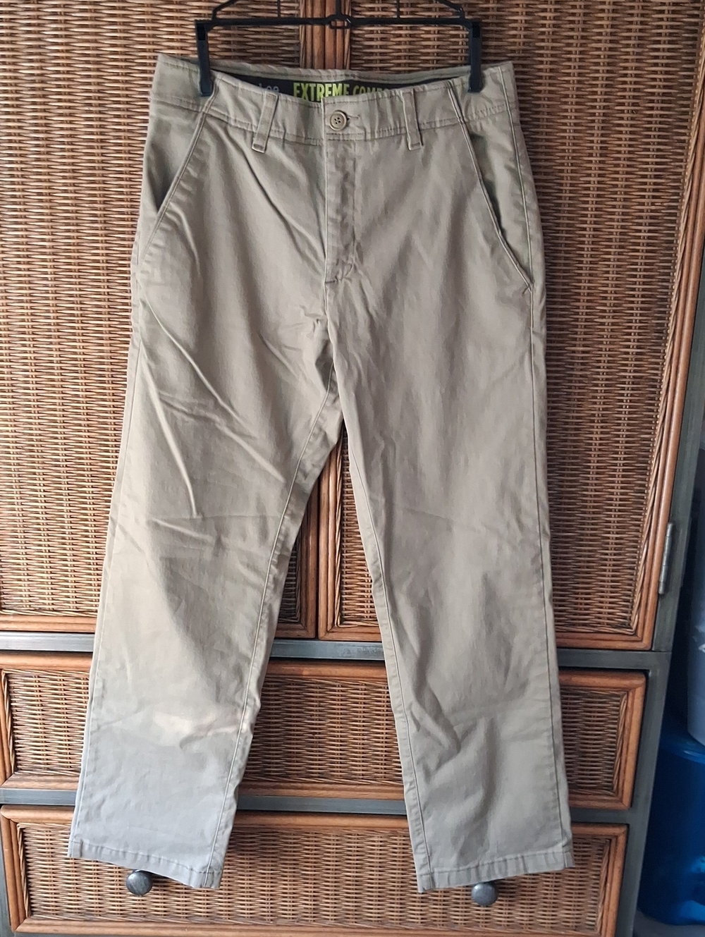 Lee Performance Series Extreme Comfort Straight Fit Men's Tan Chino Pants NWOT